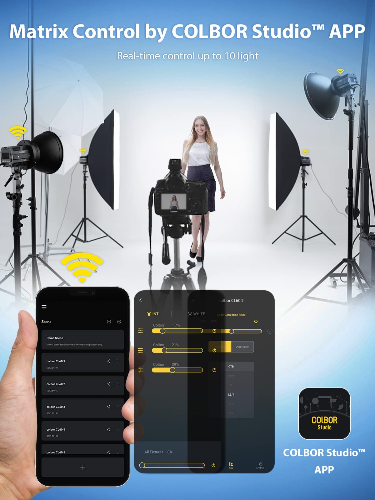 Amazon | COLBOR ビデオライト CL60M スタジオライト 65W 5600K CRI97+ Amazon | COLBOR ビデオライト CL60M スタジオライト 65W 5600K CRI97+